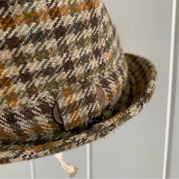 Vintage Donegal Handwoven Wool Cap! Size 7 ⅛ - Picture 2 of 6